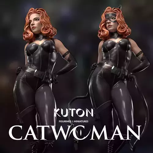 Catwoman 3D print model