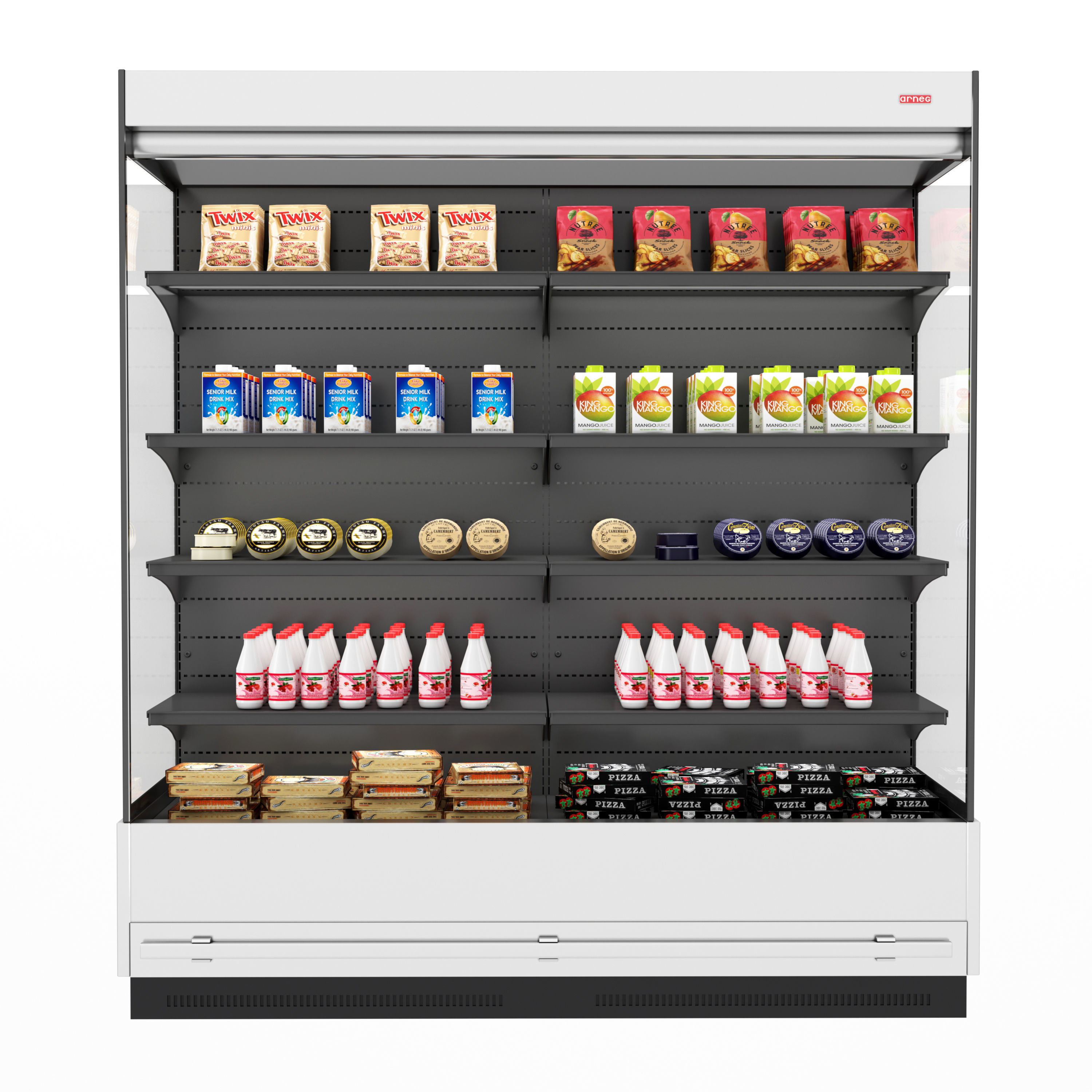 Vertical multi-deck cabinet Lisbona 2 3D model_2