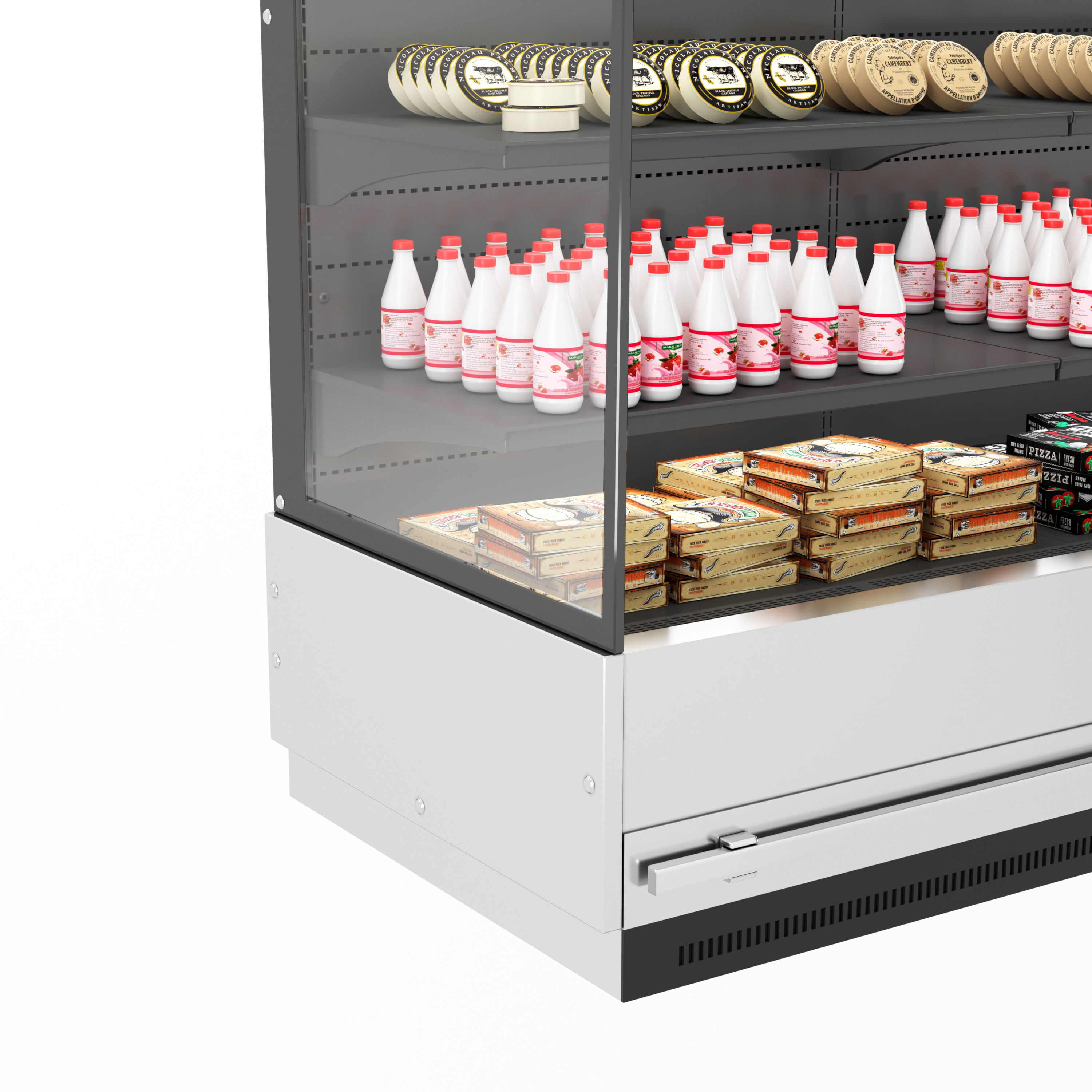 Vertical multi-deck cabinet Lisbona 2 3D model_1