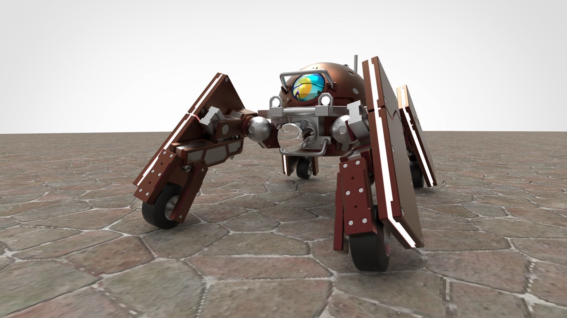 SciFiRobot 3D model_5