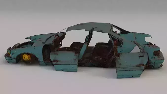 destroyed cars