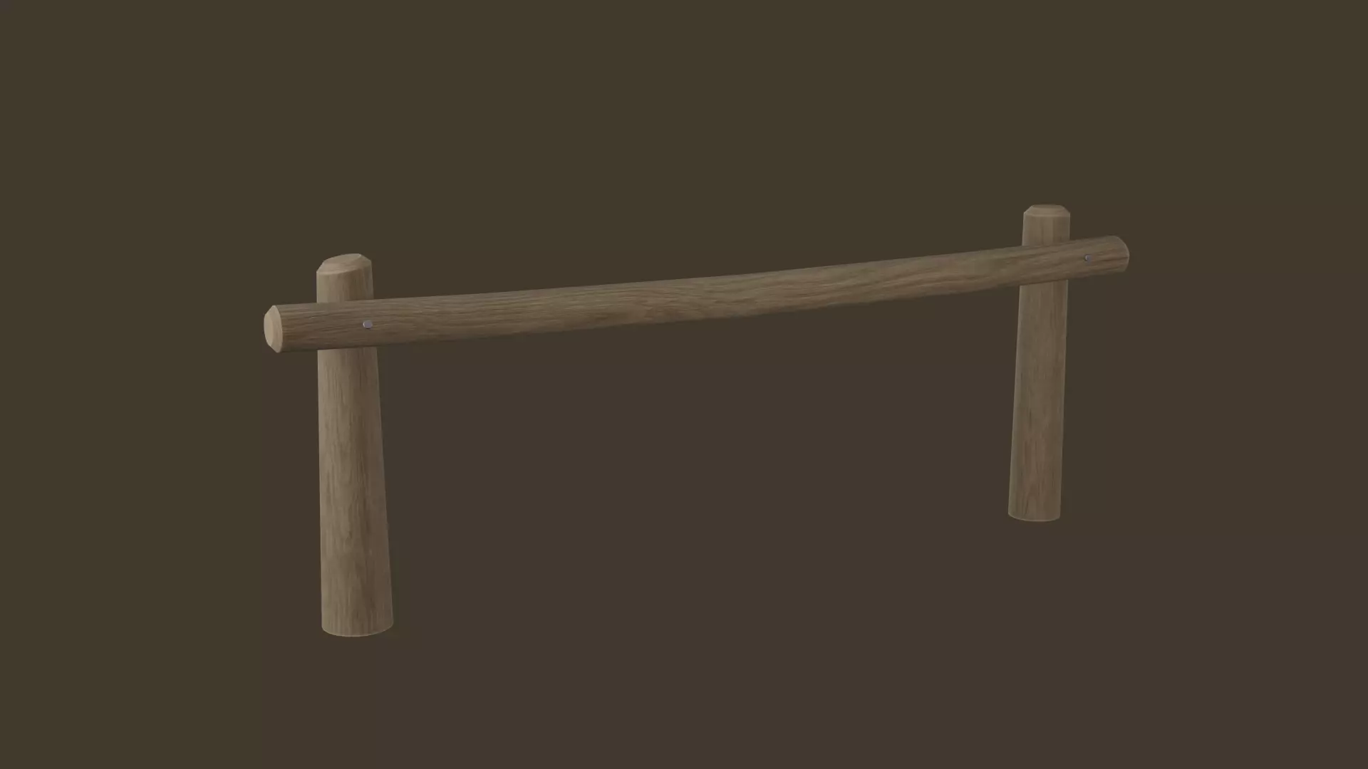 Hitching Hail Low-poly 3D model_0