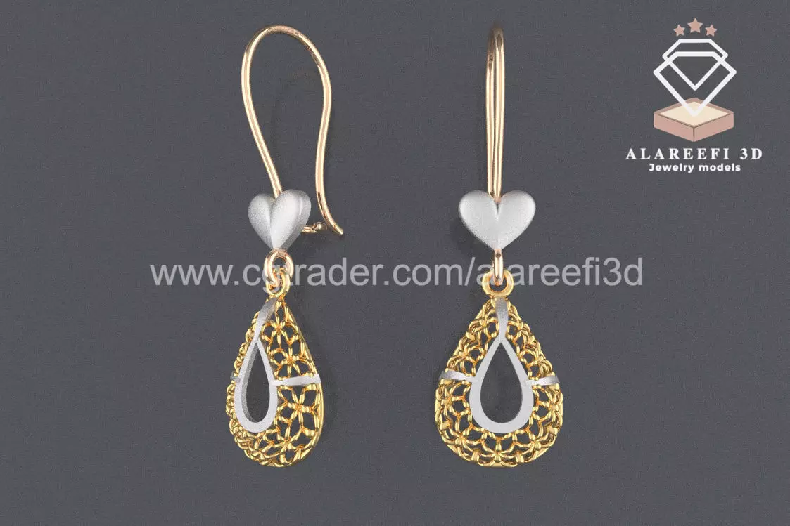 Collection 2   -12 Turkish Earrings Exclusive for the first time 3D print model_0