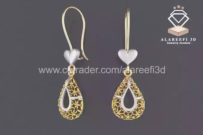 Collection 2   -12 Turkish Earrings Exclusive for the first time 3D print model