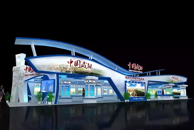 Exhibition - Area -52X12-3DMAX2009-013