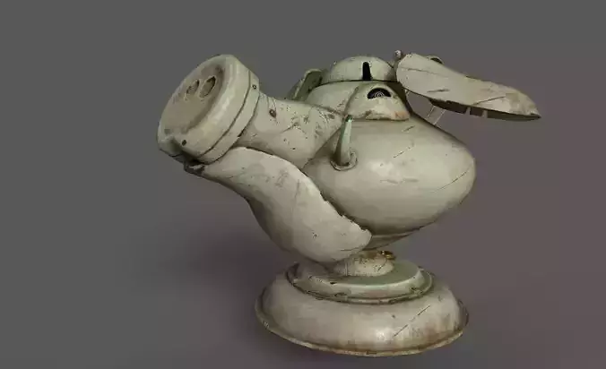 PiggyBank Low-poly 3D model