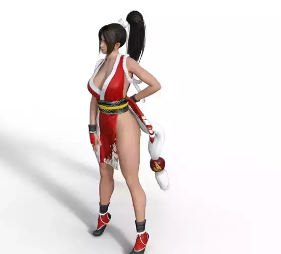 sexy Mai Shiranui 3D print model