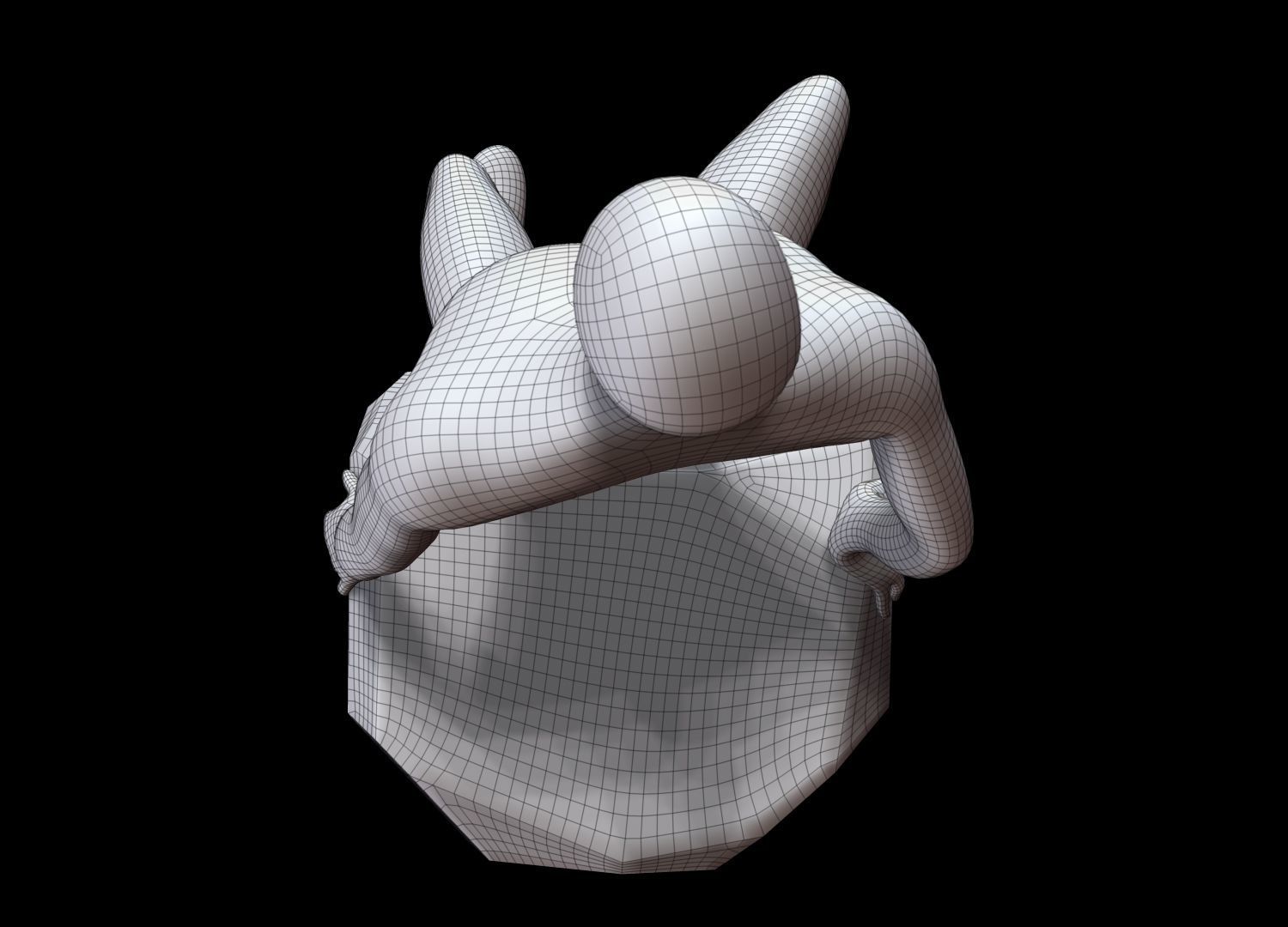 Mannequin Male 3D model_18