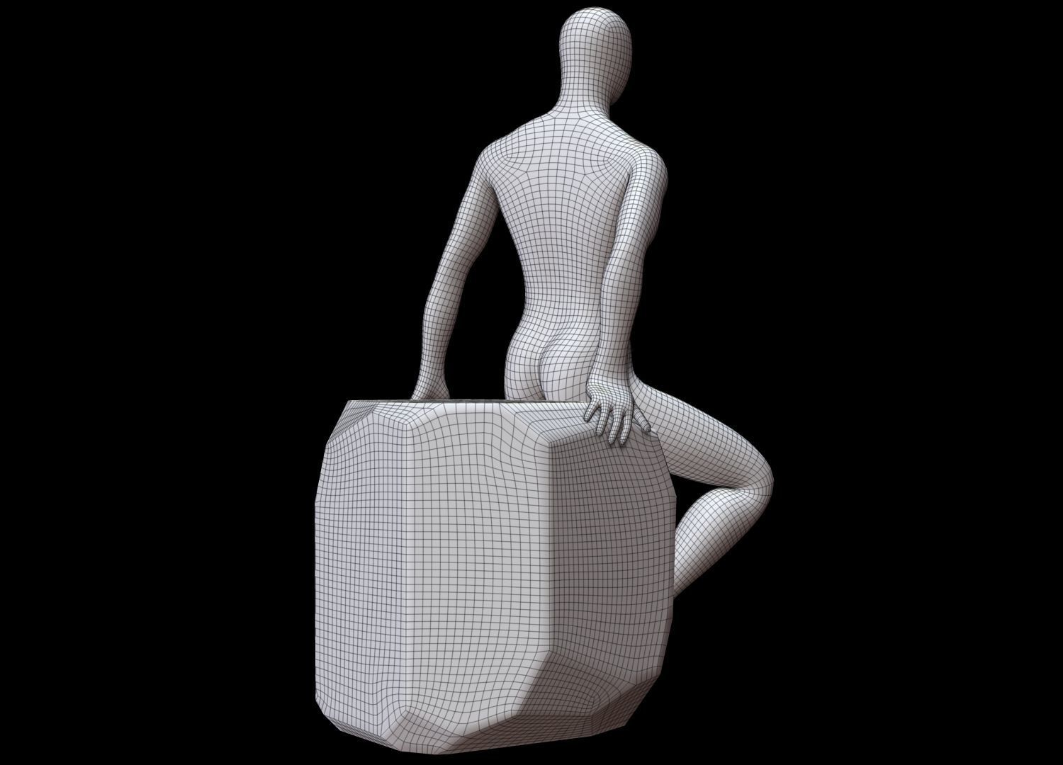 Mannequin Male 3D model_13