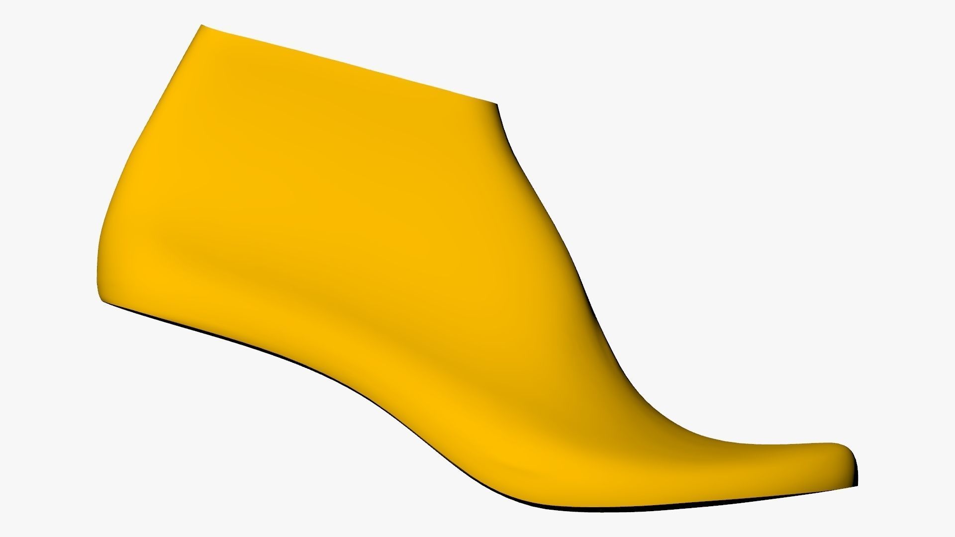 Female Shoe Last 3D print model_1