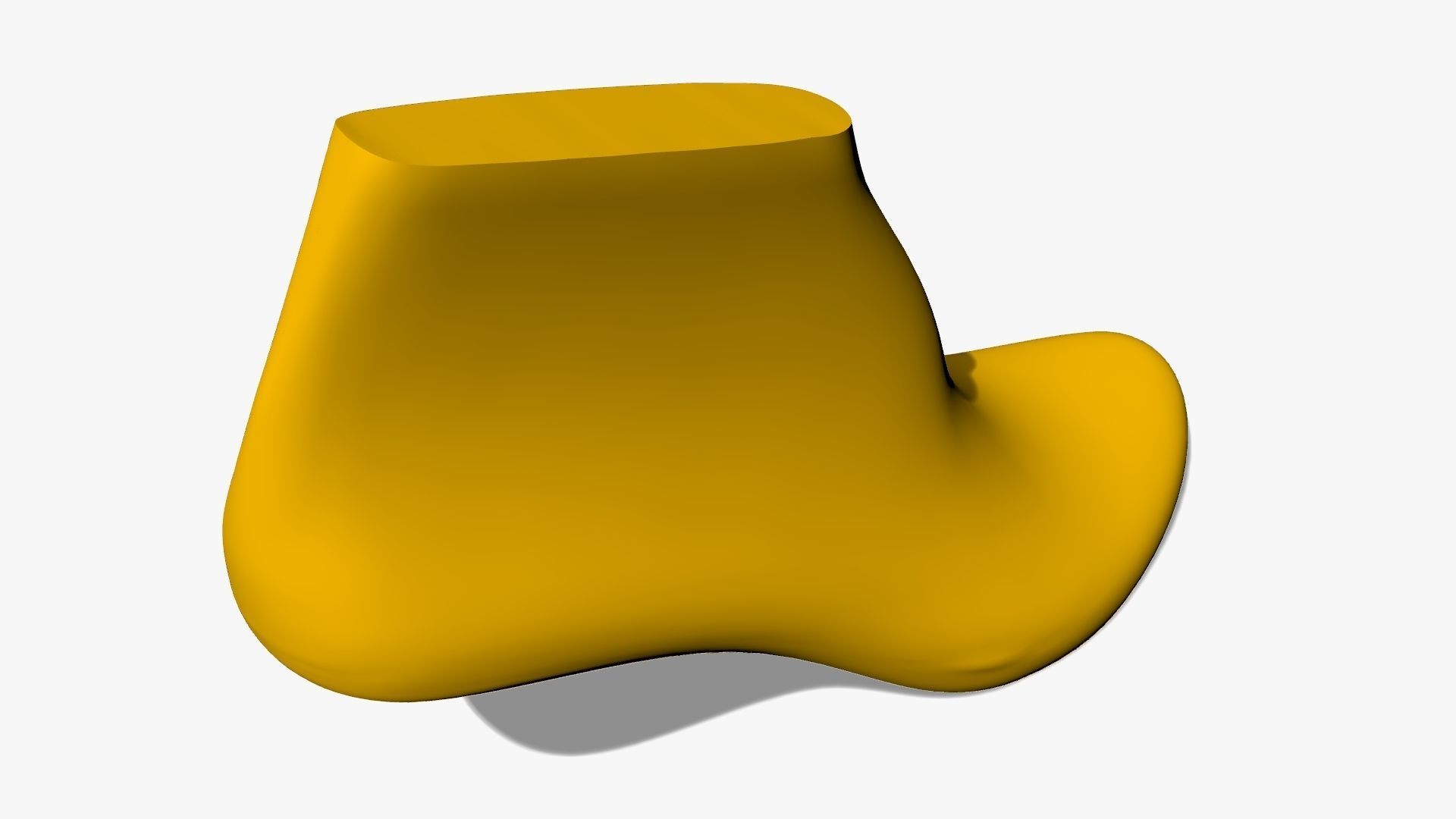 Female Shoe Last 3D print model_5