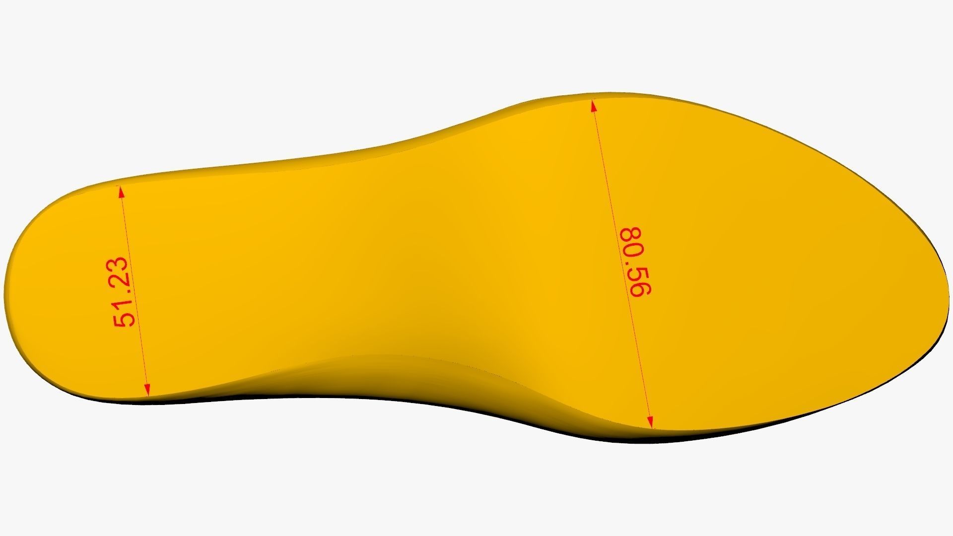 Female Shoe Last 3D print model_3