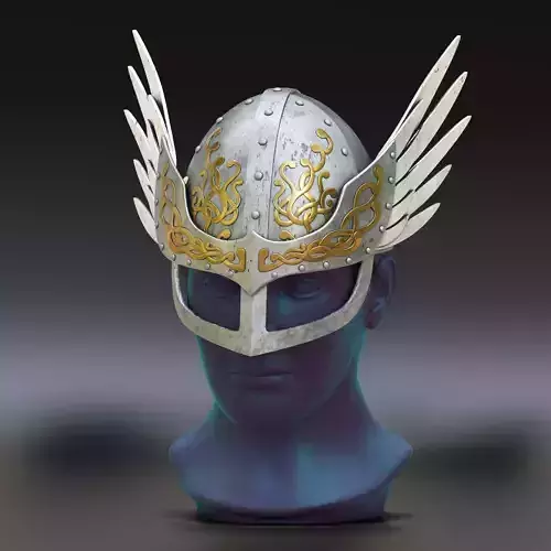Prince Canute Helmet 3D print model