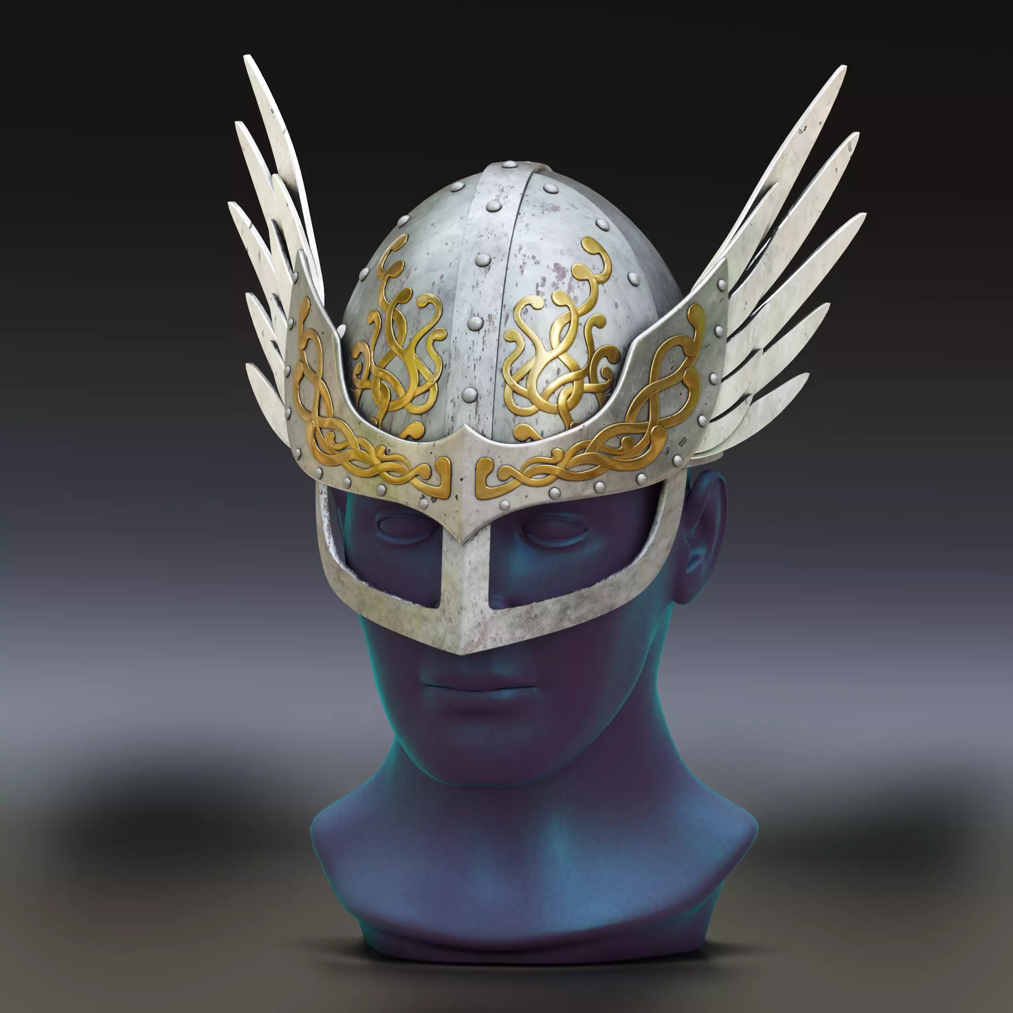Prince Canute Helmet 3D print model_0
