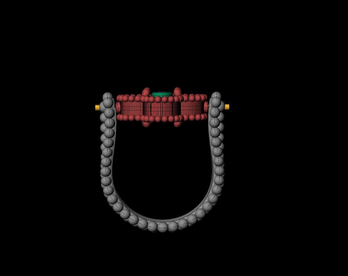 van cleef 3D print model_2