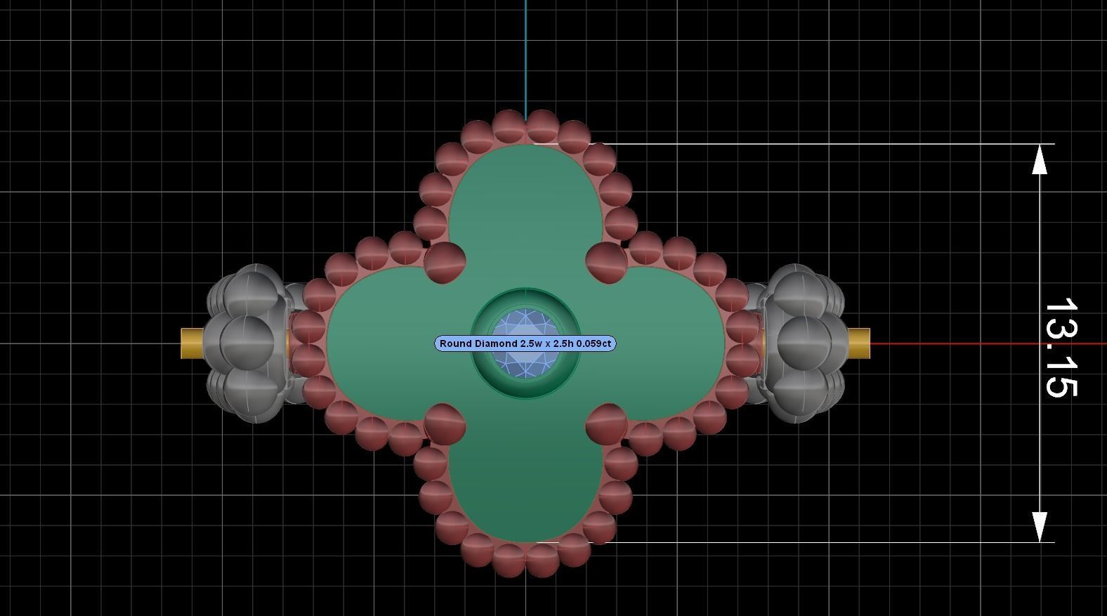 van cleef 3D print model_6