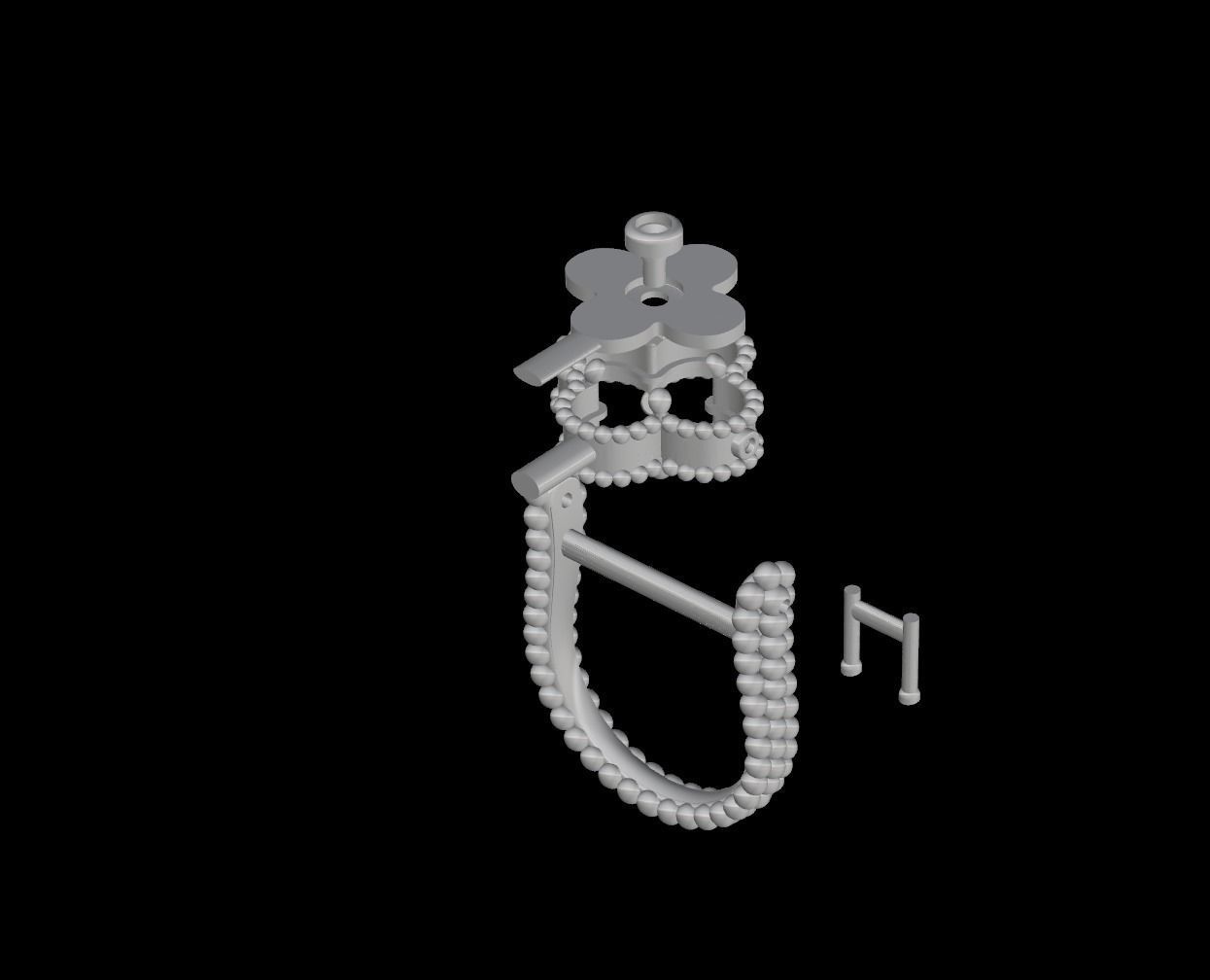 van cleef 3D print model_12