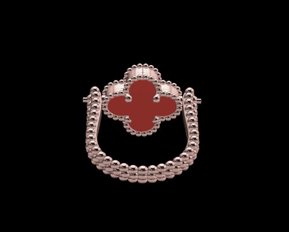 van cleef 3D print model_4