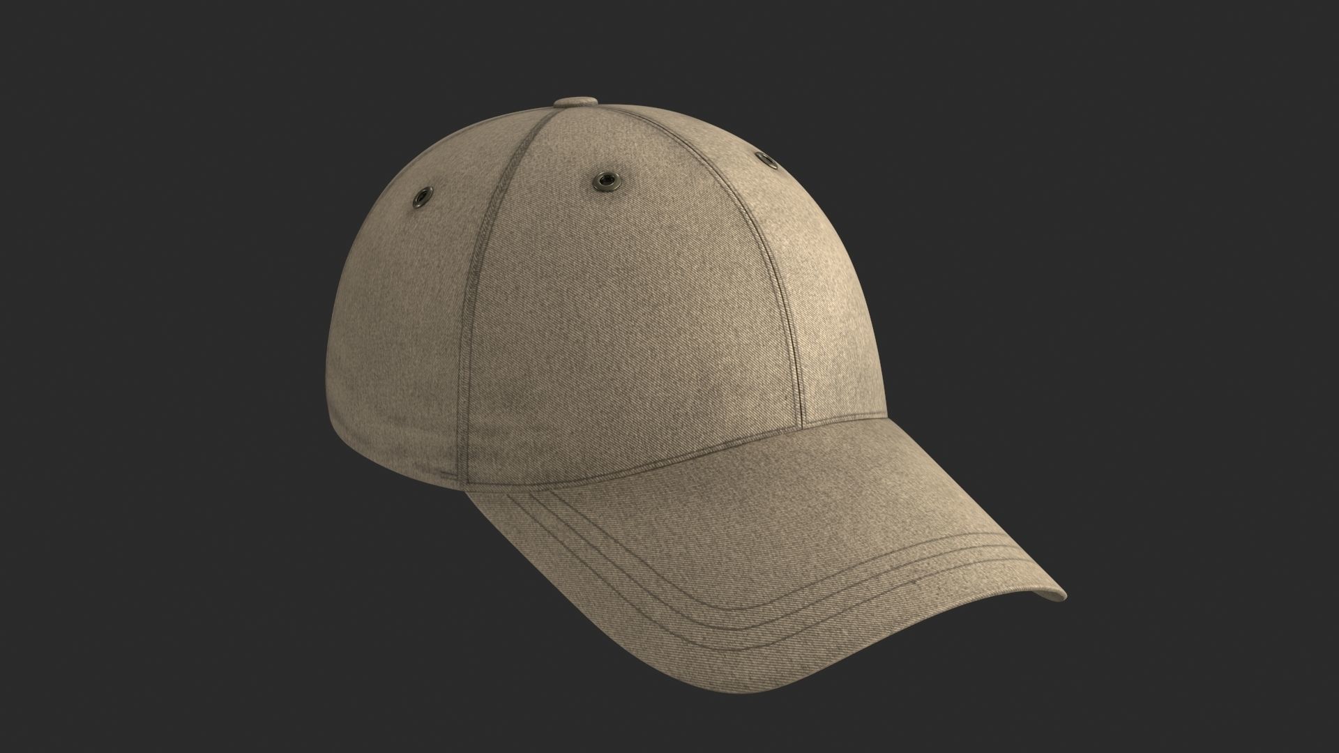 Tactical Mask Face And Ear Protection with Baseball Cap 3D Model Collection_14