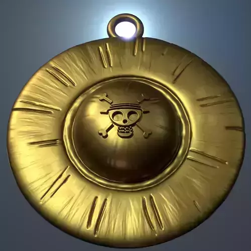Luffy Hat necklace