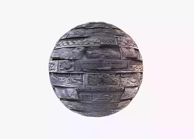 Ancient Temple Wall 01 Texture - Seamless