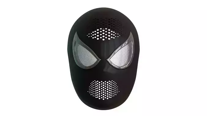 TOM HOLLAND VENOM SUIT FACESHELL 3D MODEL