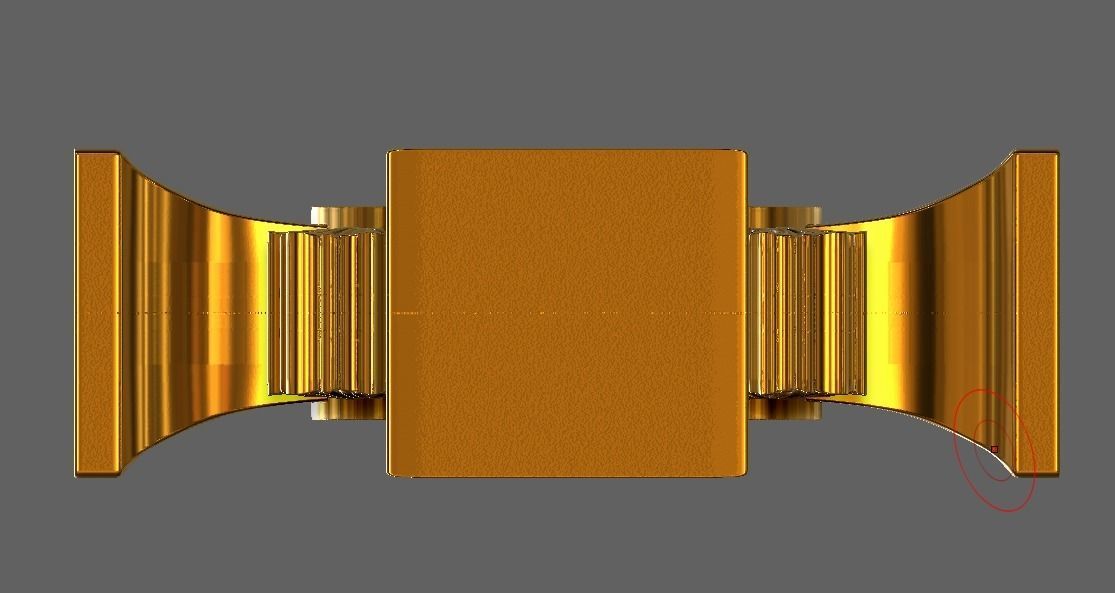 cross decor frame 3D print model_13