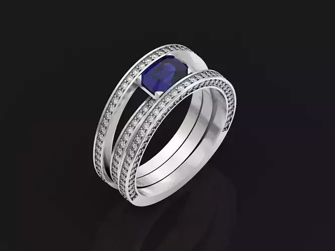 elegant engagement ring  946