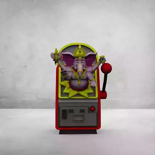 Ganesha Gold SlotMachine 3D print model