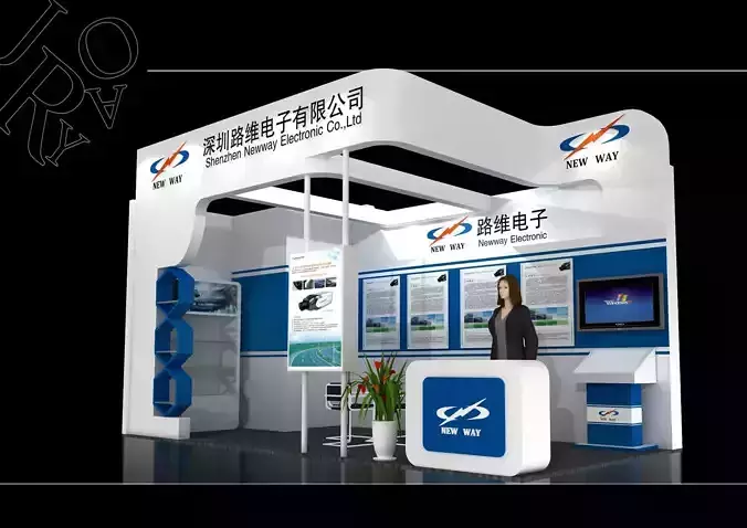 Booth - Area - 6X3-3DMAX2009-01