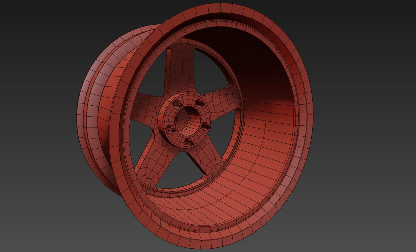 Rays Volk Racing GRC 3D model_29