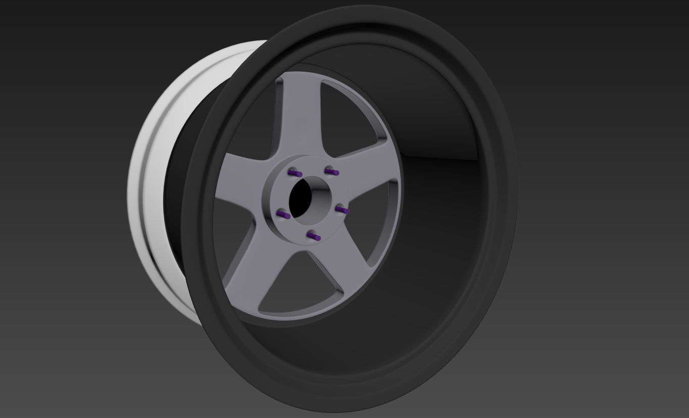 Rays Volk Racing GRC 3D model_33