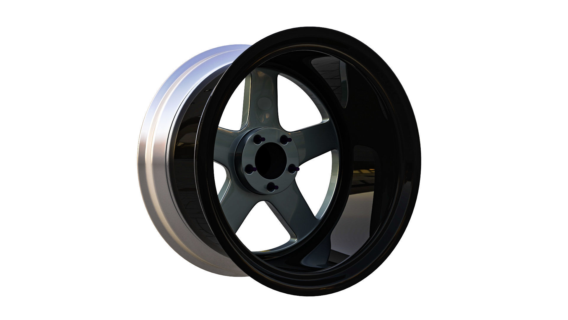 Rays Volk Racing GRC 3D model_4