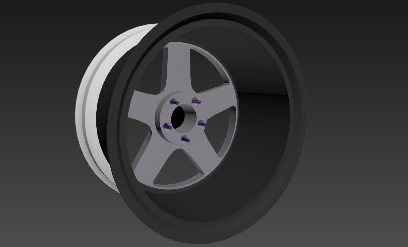 Rays Volk Racing GRC 3D model_27