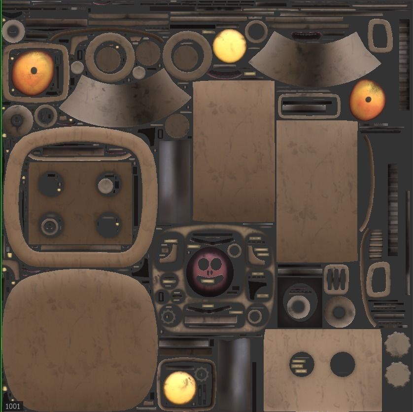 Stylized Cartoony Imp TV Low-poly 3D model_21