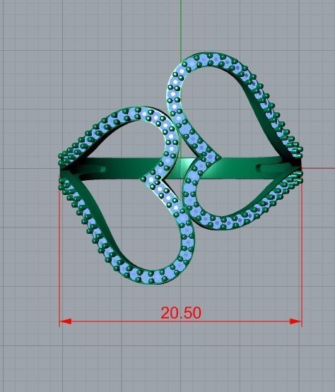 ring jewelry 3D print model_8