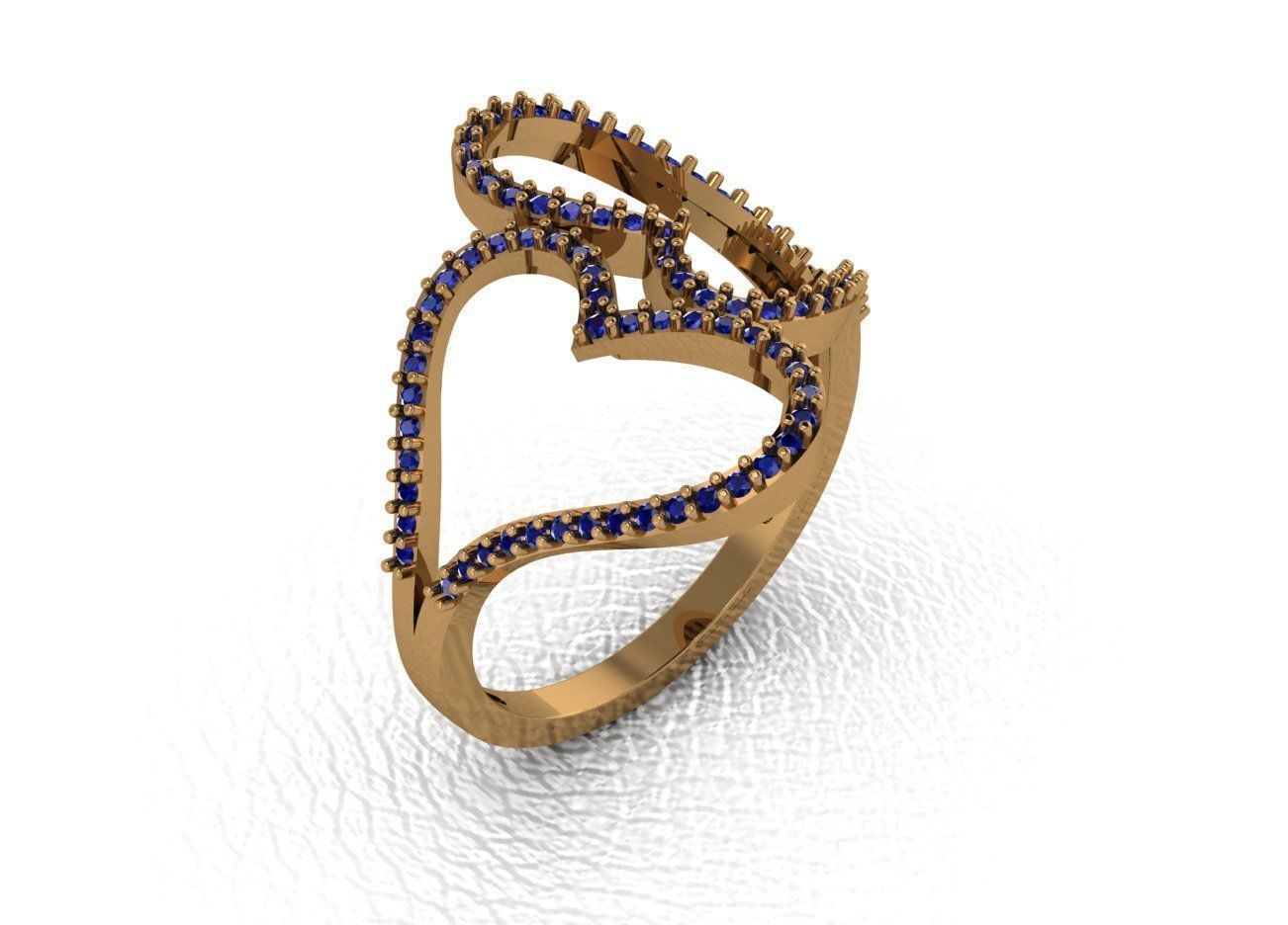 ring jewelry 3D print model_1