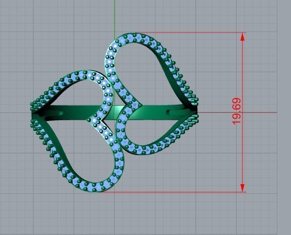ring jewelry 3D print model_7