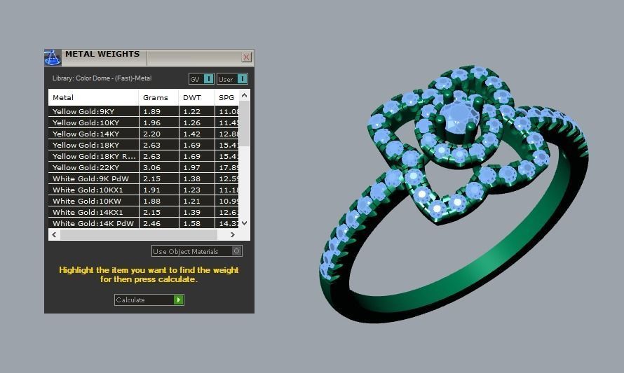 ring jewelry 3D print model_6