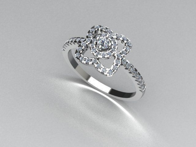 ring jewelry 3D print model_3