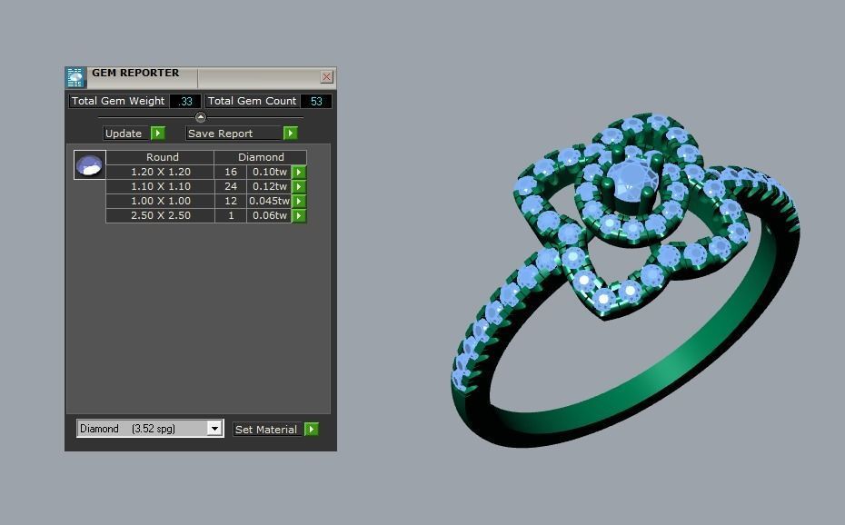 ring jewelry 3D print model_5
