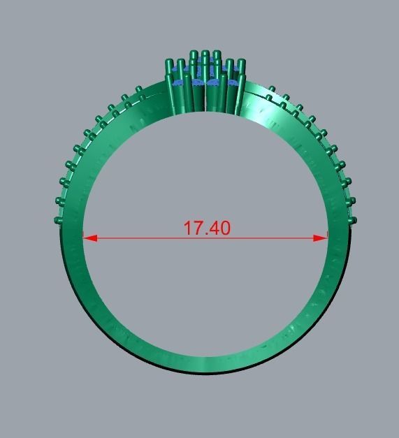 ring jewelry 3D print model_9