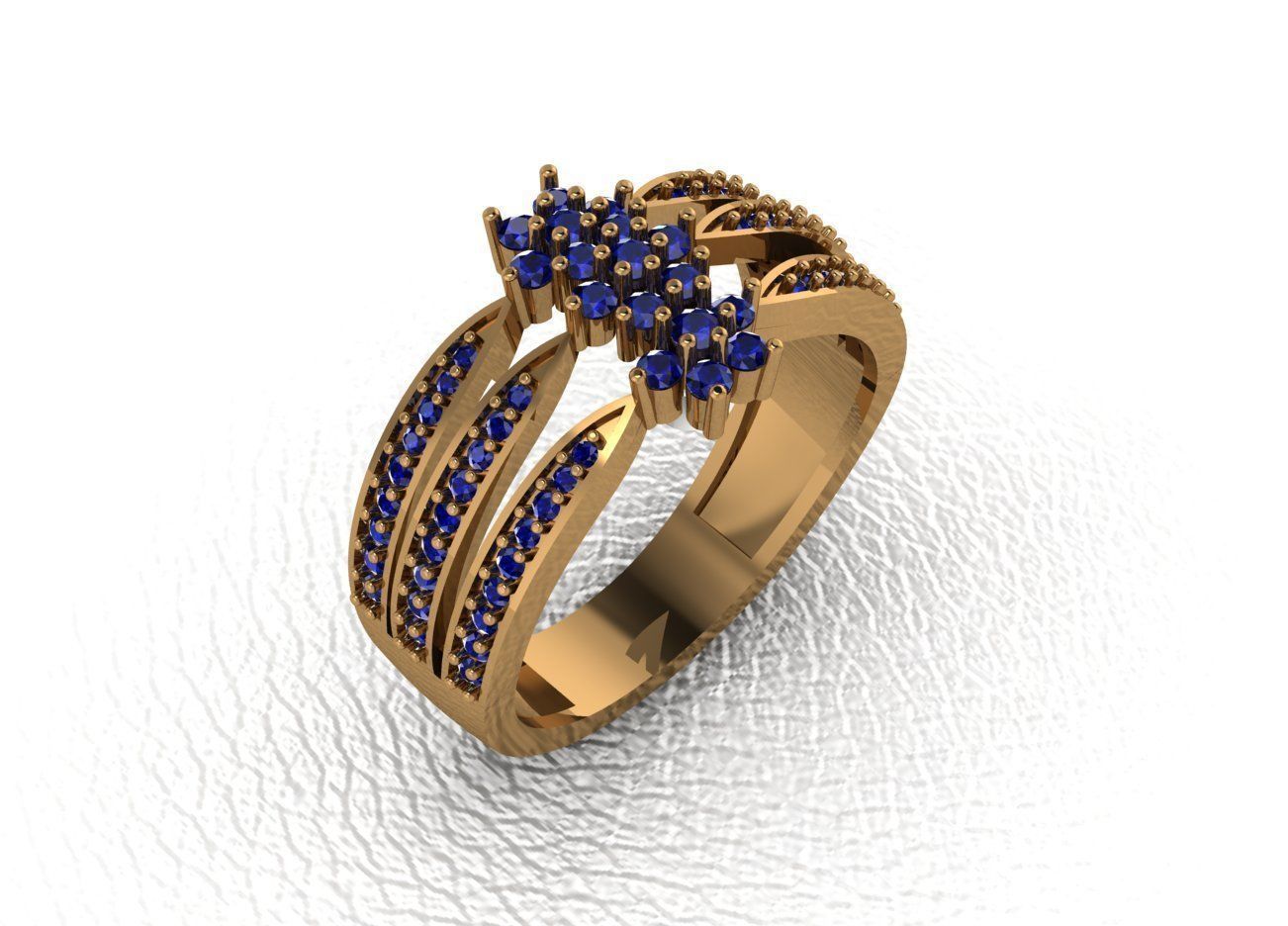 ring jewelry 3D print model_1