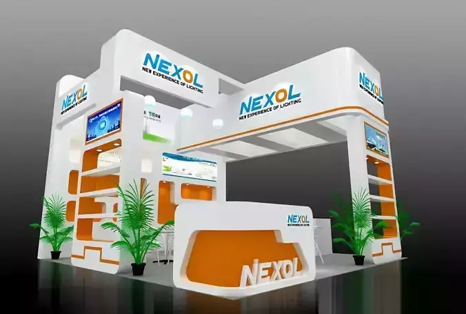 Booth - Area - 6X6-3DMAX2009-09
