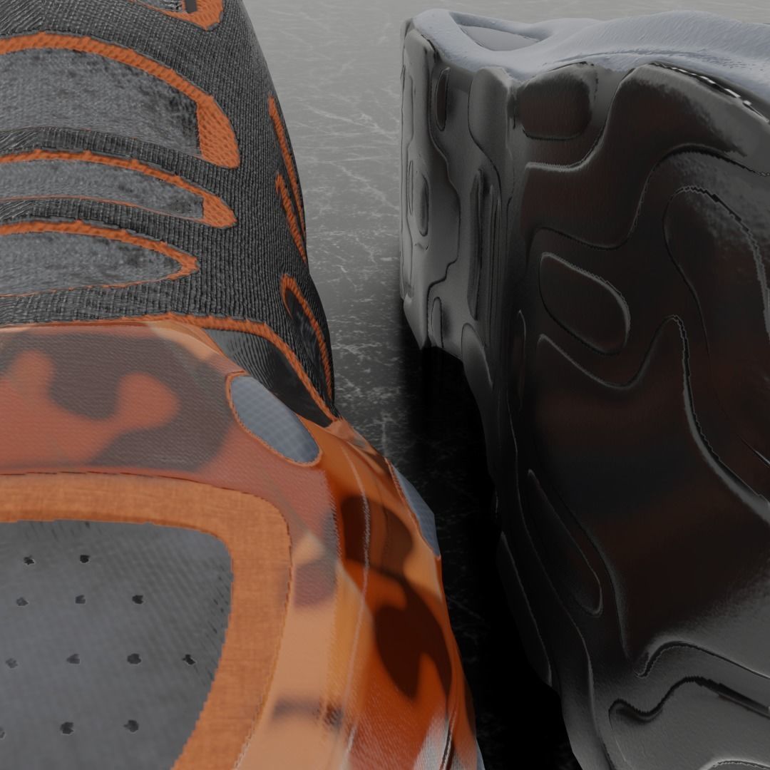 CUSTOM 3D SHOE - AVATAR SHOE Low-poly 3D model_10