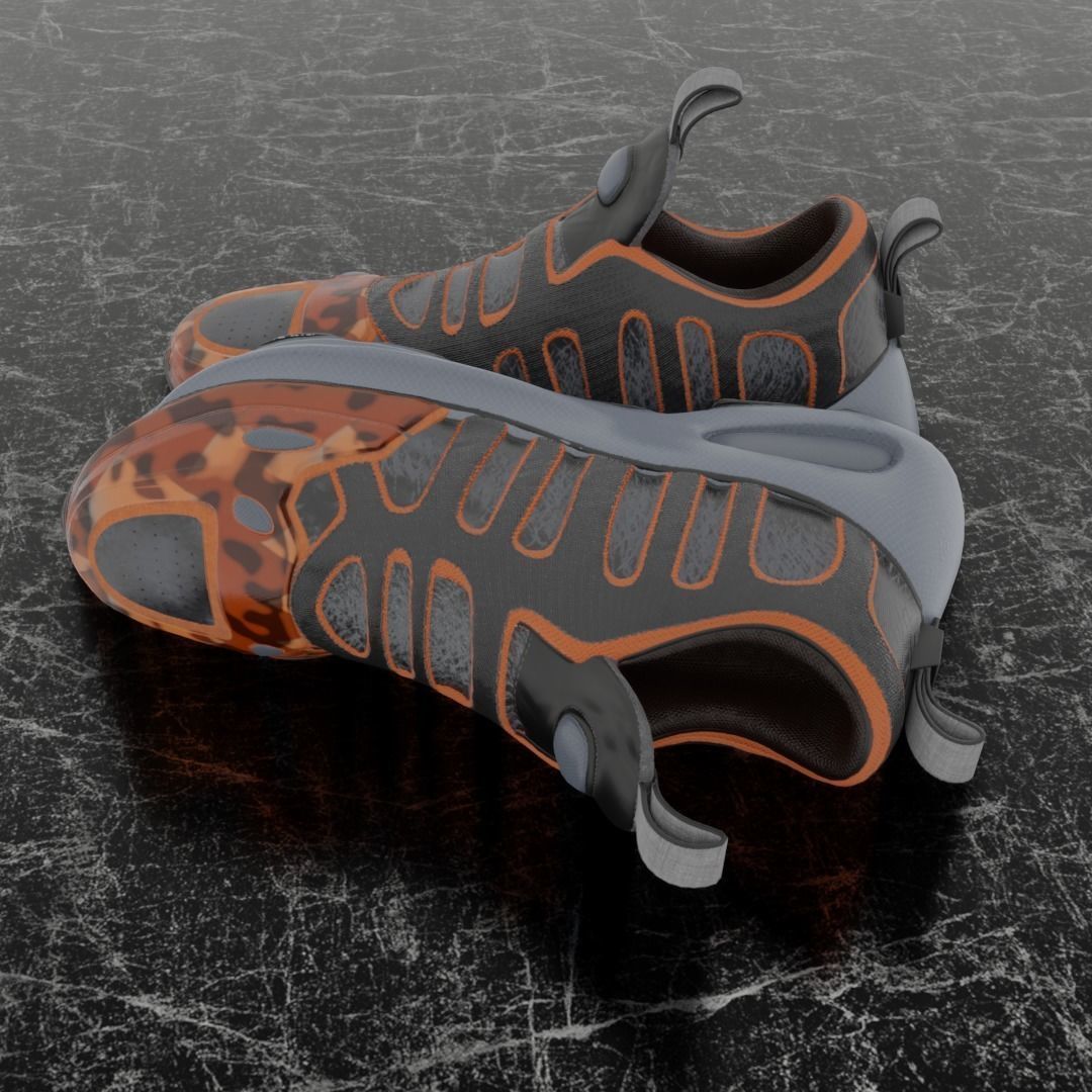 CUSTOM 3D SHOE - AVATAR SHOE Low-poly 3D model_7