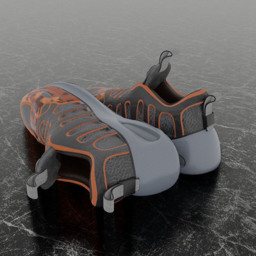 CUSTOM 3D SHOE - AVATAR SHOE Low-poly 3D model_6