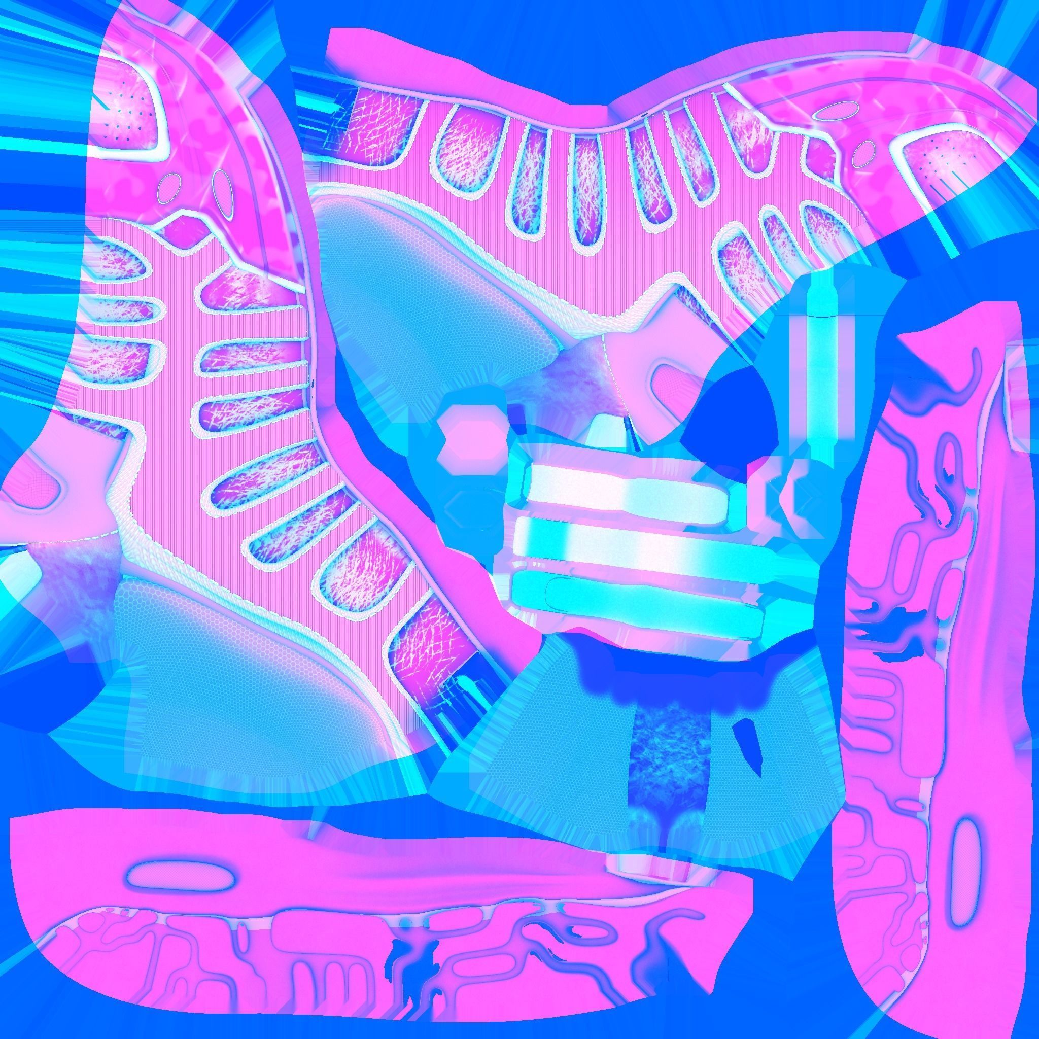 CUSTOM 3D SHOE - AVATAR SHOE Low-poly 3D model_15