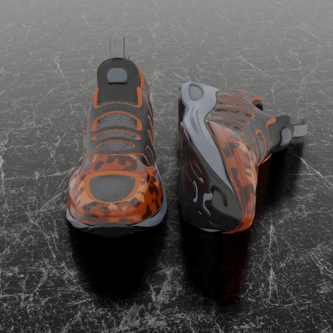 CUSTOM 3D SHOE - AVATAR SHOE Low-poly 3D model_3