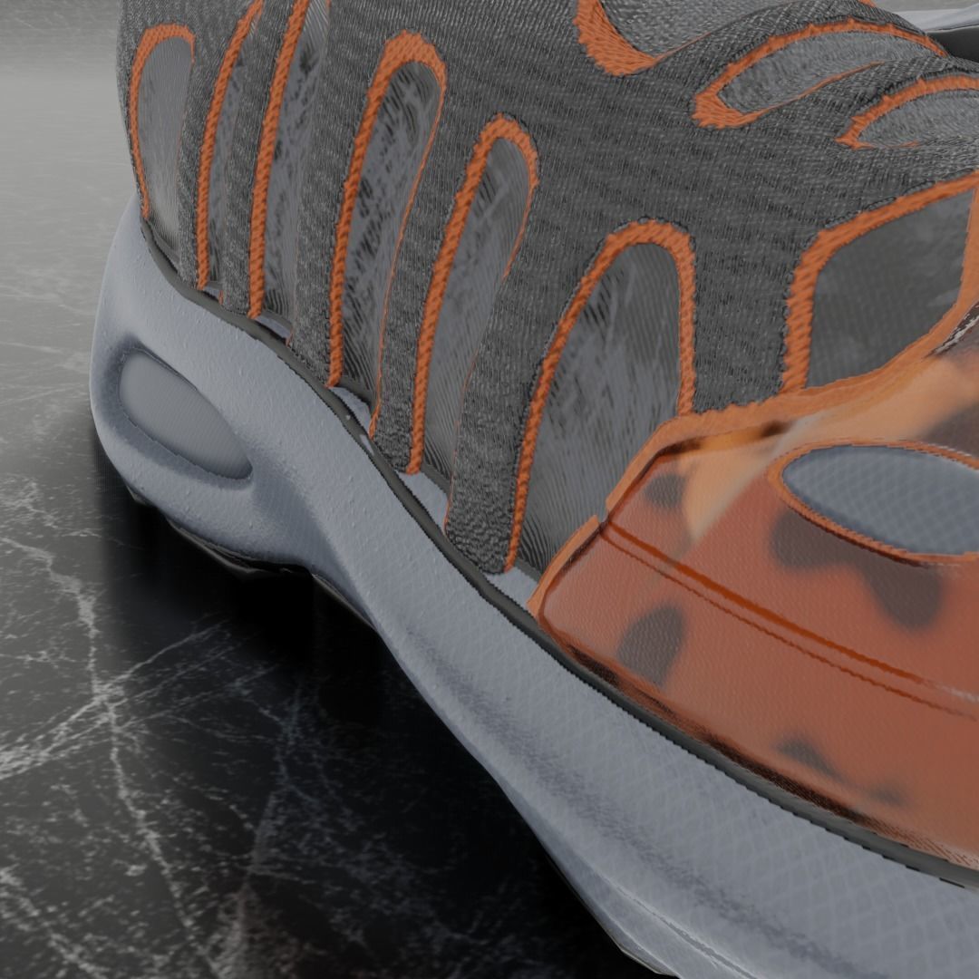 CUSTOM 3D SHOE - AVATAR SHOE Low-poly 3D model_11